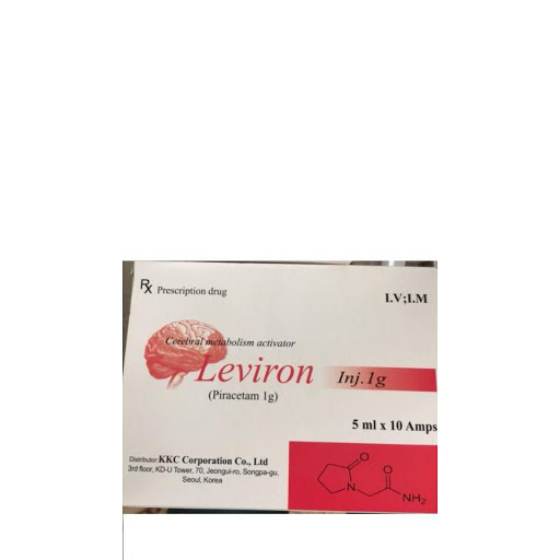 Tiêm Leviron Piracetam 1g Hàn Quốc (Hộp 10 ống)