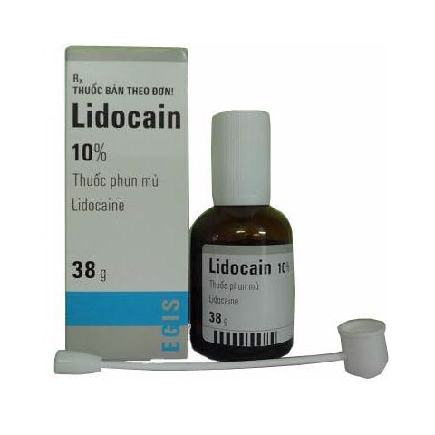 Thuốc xịt Lidocain 10% xịt tê Egis (Lọ 38g)