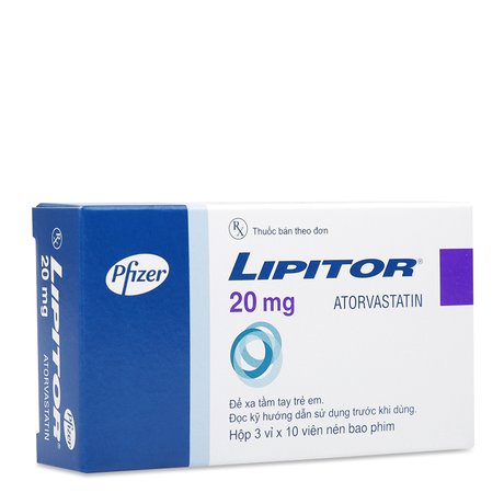 Lipitor Atorvastatin 20mg Pfizer (H/30v) date 11/2027