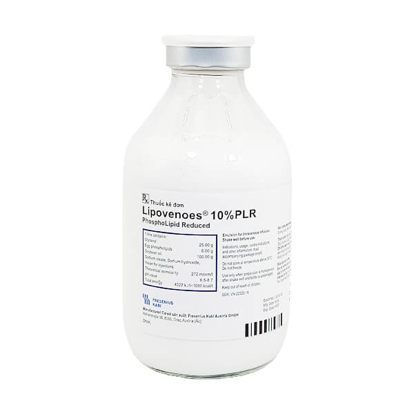 Dịch truyền Lipovenoes 10% Plr Fresenius Kabi (Chai 250ml)