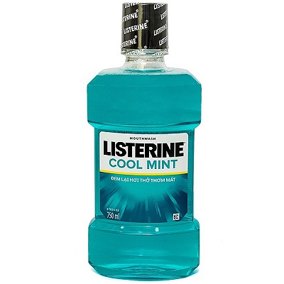 Listerine Cool Mint Nước Súc Miệng Thái Lan (Chai 750ml)