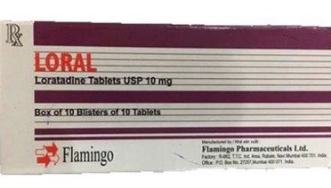 Loral Loratadine 10mg Flamingo Ấn Độ(H/100v)