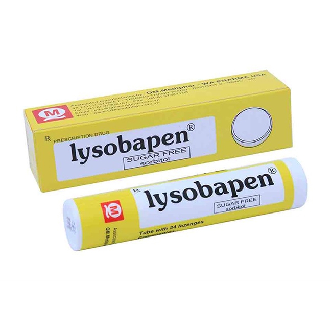 Lysobapen ngậm ho Quang Minh (Tuýp/24v)