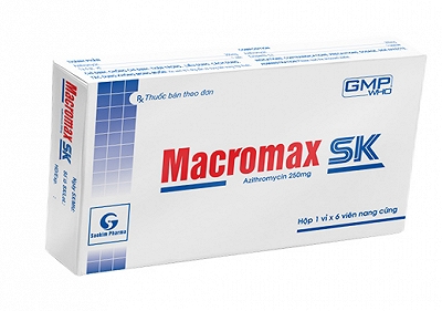 Macromax Sk Azithromycin 250mg Sao Kim (Hộp 6 viên)