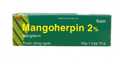 Mangoherpin 5% Mangiferin 200mg BRV Healthcare (Tuýp/10g)