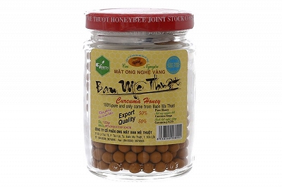 Mật Ong Nghệ Vàng Ban Mê Thuột (Lọ 120g)