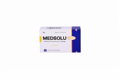 Medsolu Methylprednisolone 16mg Quảng Bình (Hộp 30 viên)