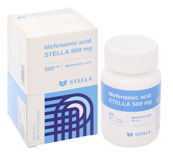 Mefenamic acid 500mg Stella (Lọ 100 viên)