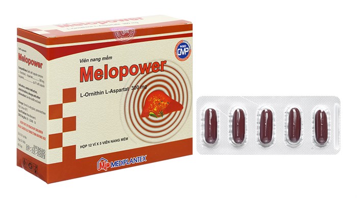 Melopower 300mg Mediplantex (Hộp 60 viên)