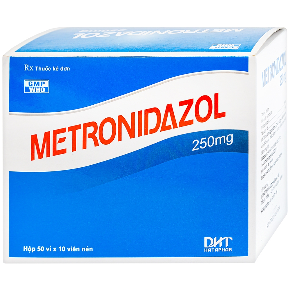 Metronidazol 250mg Hà Tây (Hộp 500 viên)