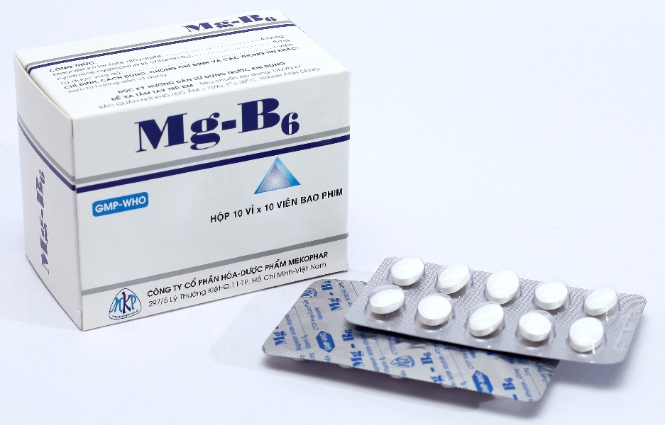 Mg B6 Mekorphar (Hộp 100 viên)