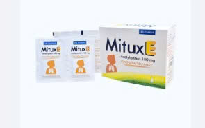 Mitux E Acetylcystein 100mg DHG Hậu Giang (Hộp 24 gói x 1.5g)