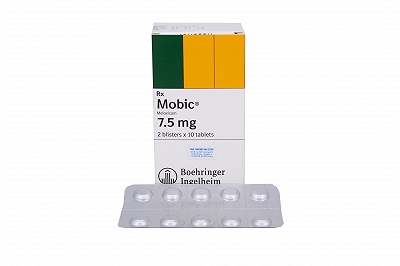 Mobic Meloxicam 7.5mg Boehringer Đức (Hộp 20 viên)