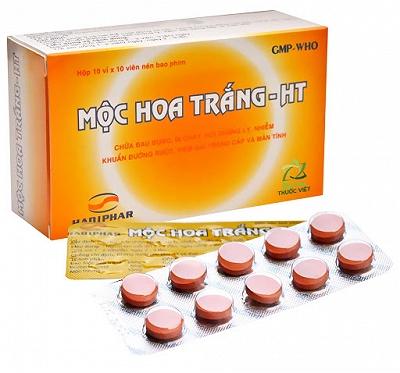 Mộc Hoa Trắng Hà Tĩnh (Hộp 100 viên)