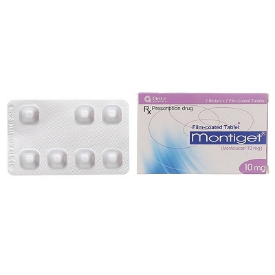 Montiget Montelukast 10mg Getz Pakistan (Hộp 14 viên)