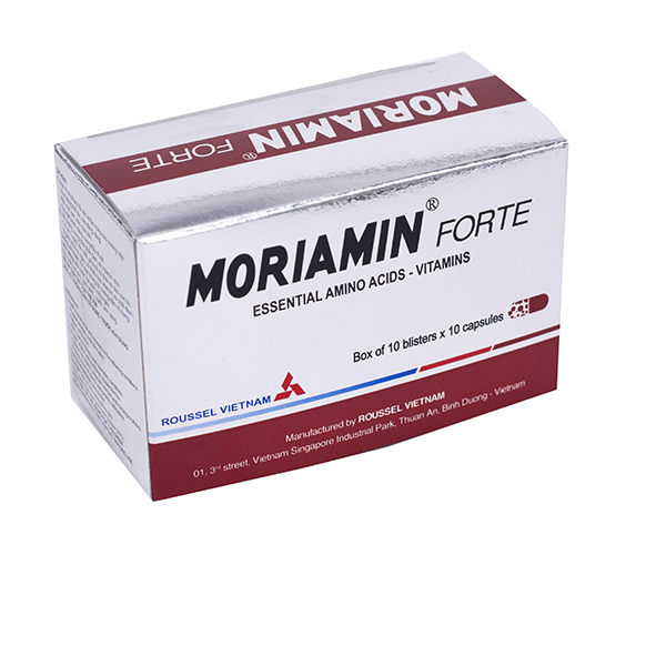 Moriamin Forte Resantis VIETNAM (Hộp 100 viên)