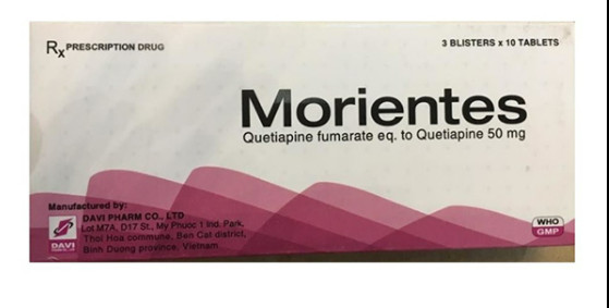 Morientes 50 quetiapin 50mg Davipharm (H/30v)