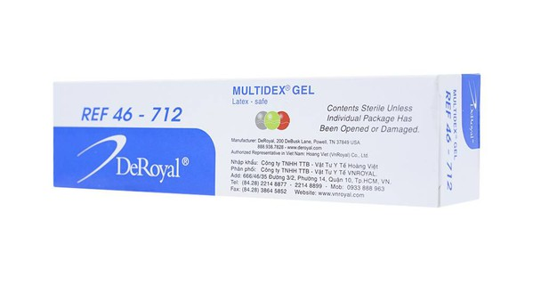Gel Multidex Ref 46 712 Deroyal (Tuýp 85g)