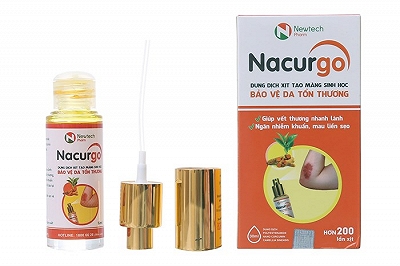 Nacurgo Xịt Bảo Vệ Da CVI (Lọ 30ml)