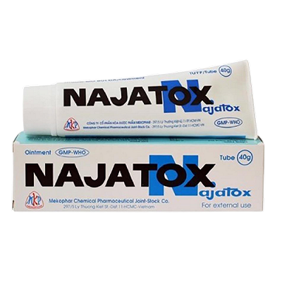 Kem bôi Najatox Cream Mekophar (Tuýp 40g)