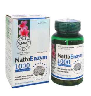 Viên uống Natto Enzym 1000 DHG Hậu Giang (Lọ 60 viên)