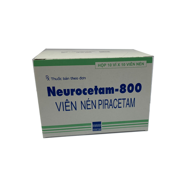 Neurocetam Piracetam 800mg Micro Ấn Độ (Hộp 100 viên)