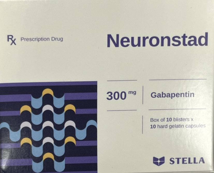 Neuronstad Gabapentin 300mg Stella (Hộp 100 viên)