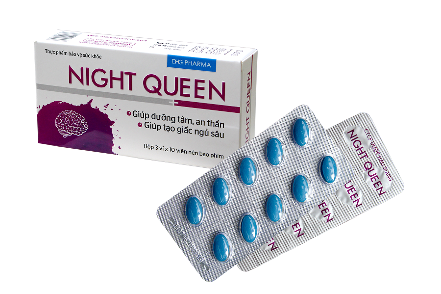Viên uống Night Queen DHG Hậu Giang (Hộp 30 viên)