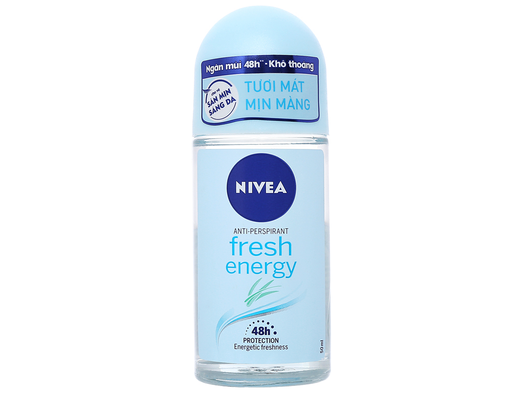 lăn khử mùi nữ Nivea fresh energy Thái Lan (Lọ 50ml)