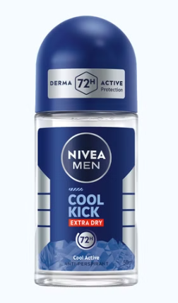Lăn Khử Mùi Nam Nivea Men Cool Kick (Lọ 50ml)