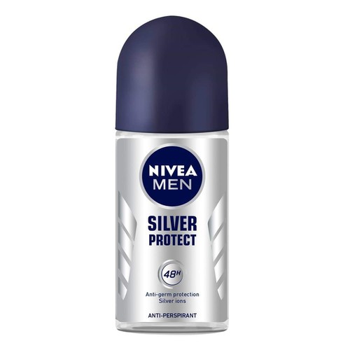 Lăn Khử Mùi Nam Nivea Men Silver Protect Thái Lan (Lọ 25ml)