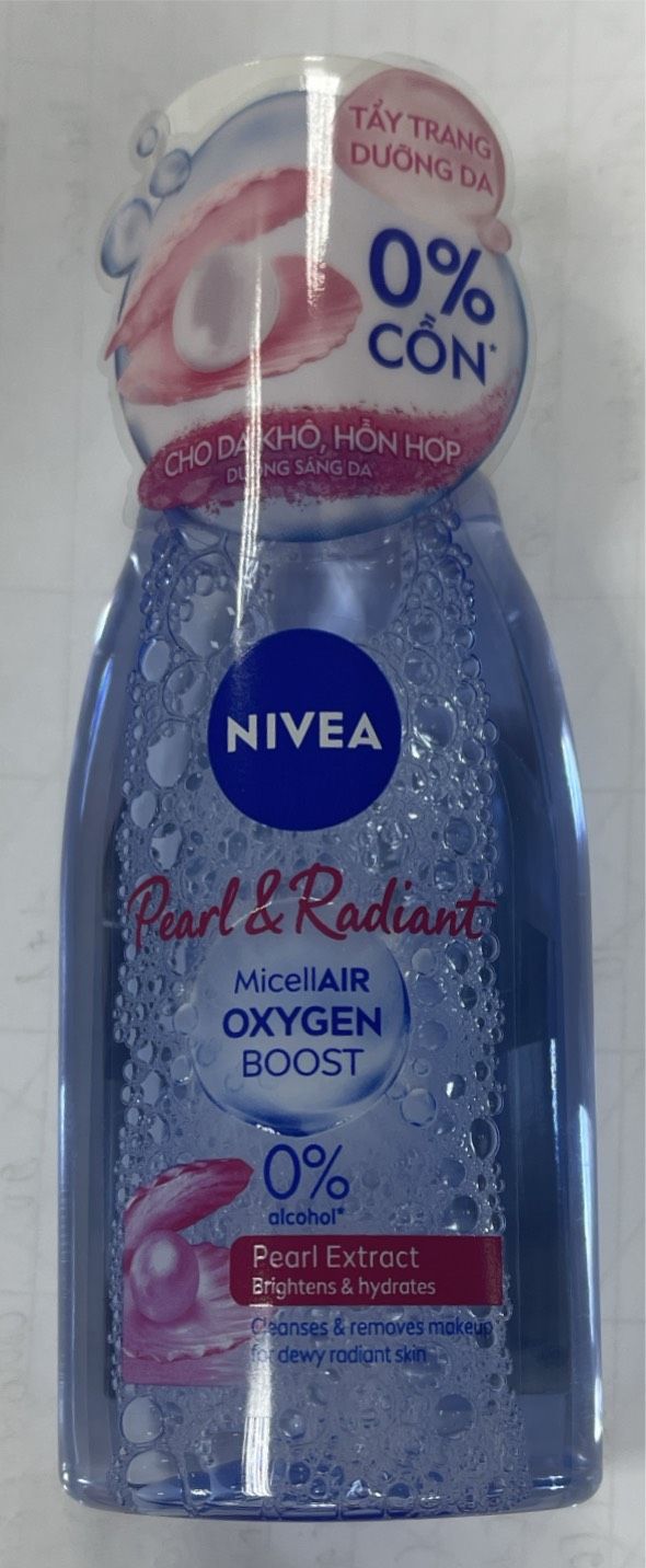 Nivea Pearl & Radiant Nước Tẩy Trang (Chai 125ml)