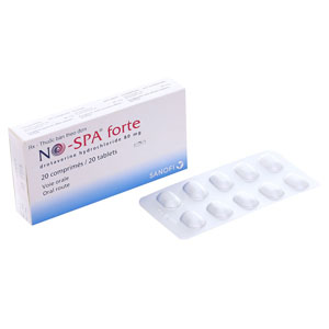 NoSpa Forte Drotaverine 80mg Sanofi (Hộp 20 viên)