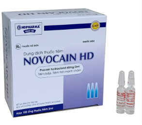 Tiêm Novocain Hải Dương (Hộp 100 lọ x 2ml)