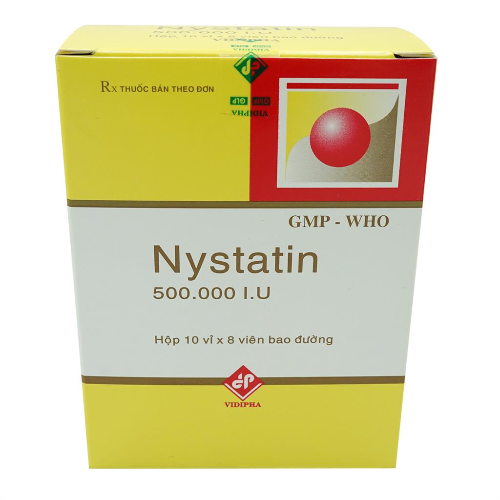 Nystatin 500.000 IU Vidipha (H/80v)