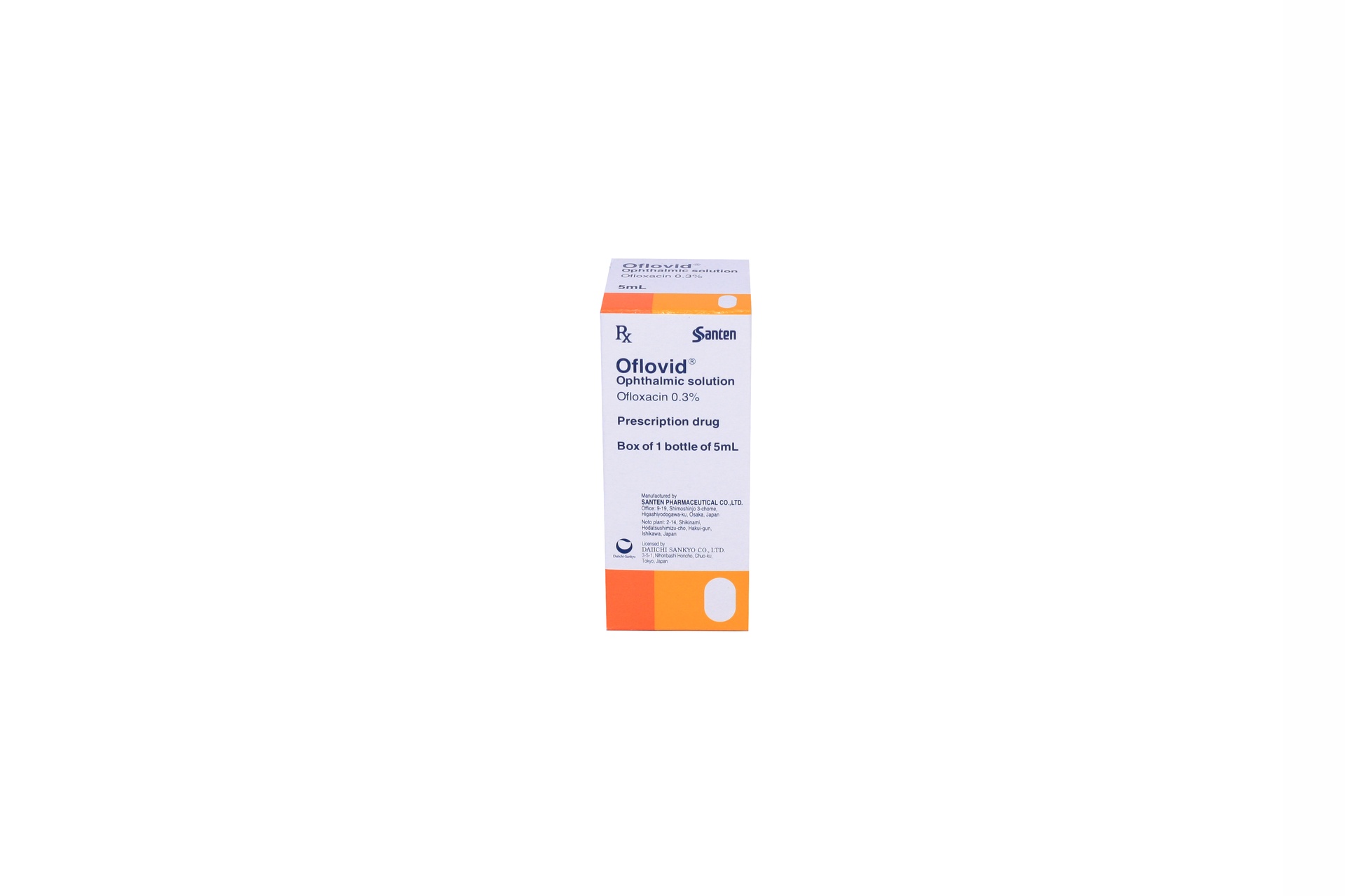 Oflovid 0.3% Santen (Lọ 5ml)