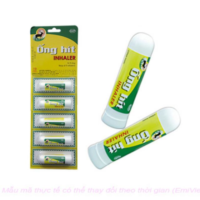 Ống Hít Inhaler Pharmedic (Dây 5 ống)
