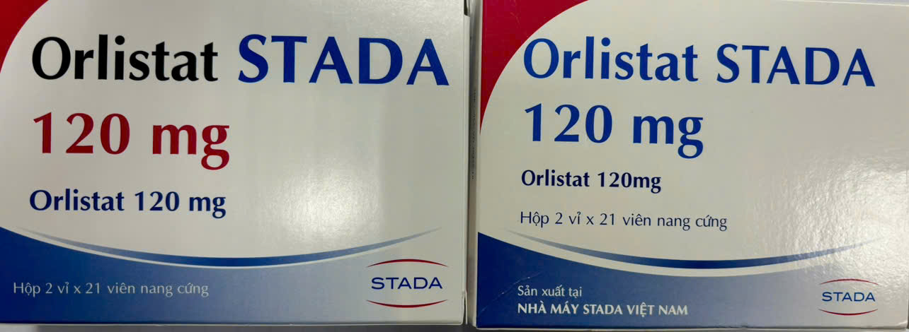 Orlistat 120mg Stada (Hộp 42 viên)