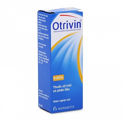 Xịt mũi Otrivin 0.05% GSK (Lọ 10ml)
