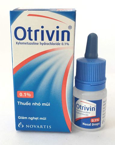 Nhỏ mũi Otrivin 0.1% GSK (Lọ 10ml)