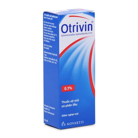 Xịt mũi Otrivin 0.1% GSK (Lọ 10ml)
