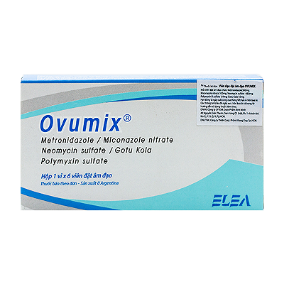 Viên đặt Ovumix Elea Argentina (Hộp 6 viên)