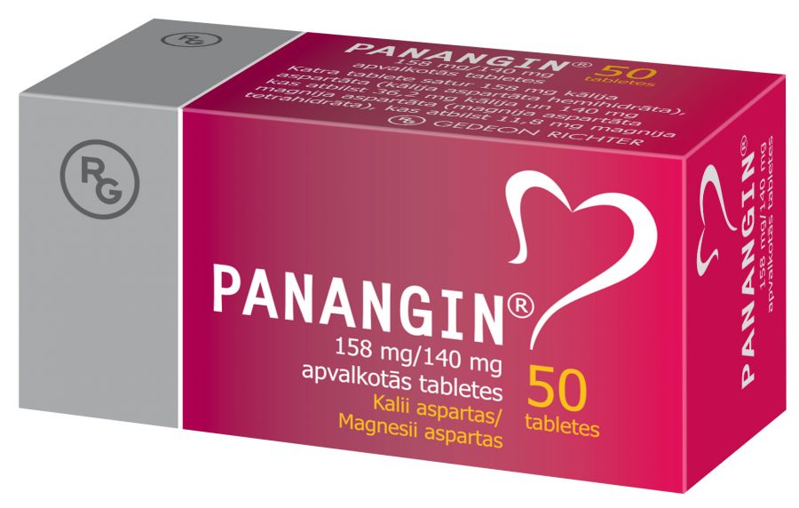Panangin Gedeon Richter Hungary (Lọ 50 viên)