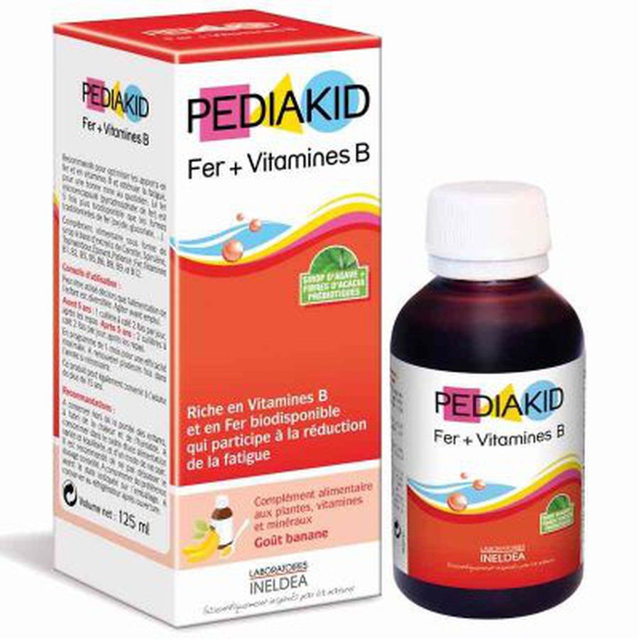 Pediakid Fer & Vitamines B Pháp (Chai 125ml)