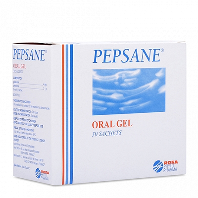 Hỗn dịch Pepsane Dimethicone dạ dày Pháp (Hộp 30 gói)
