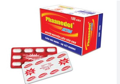 Phaanedol extra NIC (Hộp 100 viên)