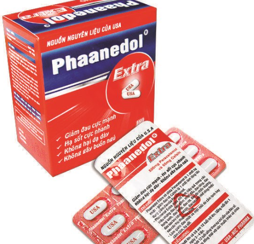 Phaanedol Extra NIC (Hộp 180 viên)