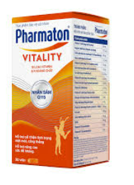 Viên uống Pharmaton Vitality Sanofi (Hộp 1 lọ x 30 viên)