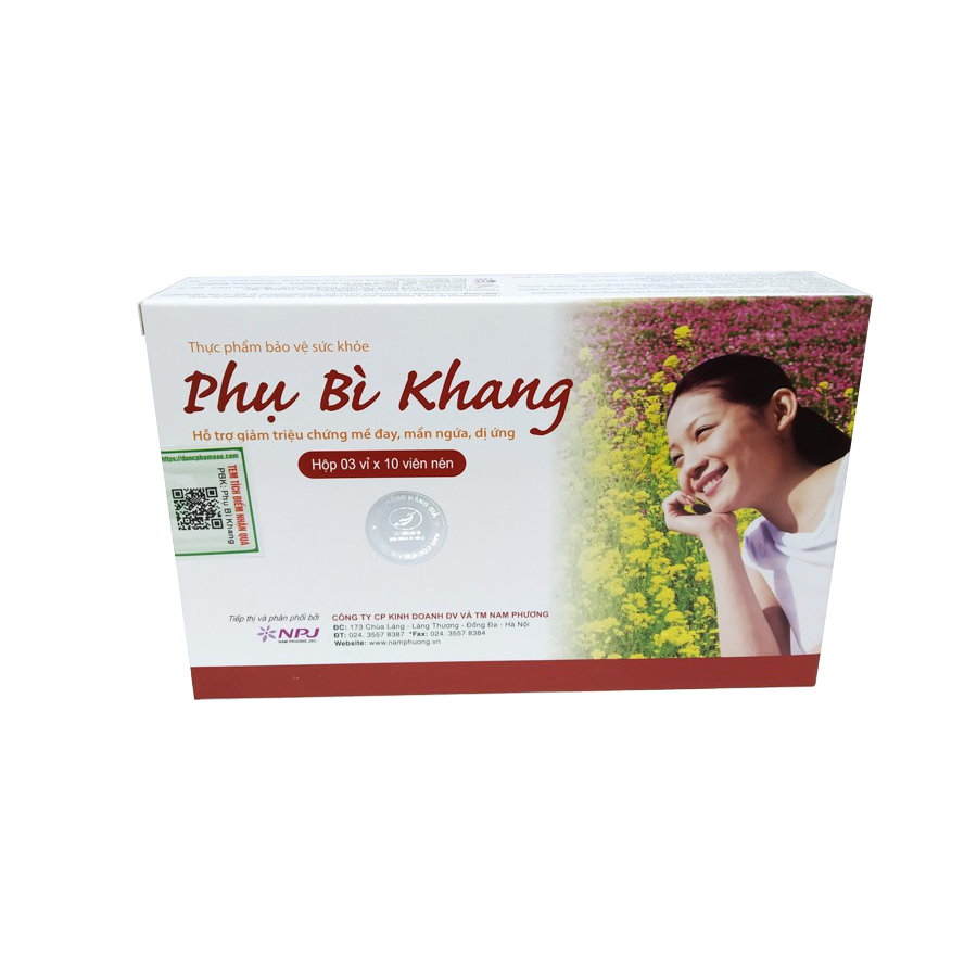 Viên uống Phụ Bì Khang Quang Minh (Hộp 30 viên)