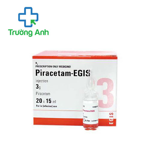 Piracetam Egis 3g/15ml Egis Hungary (Hộp 20 ống x 15ml)